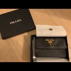 Prada card/coin purse (black)